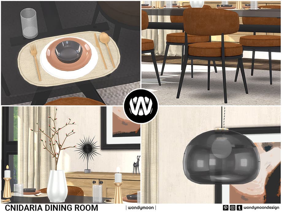 Галерея мода Набор для столовой Cnidaria Dining Room #2
